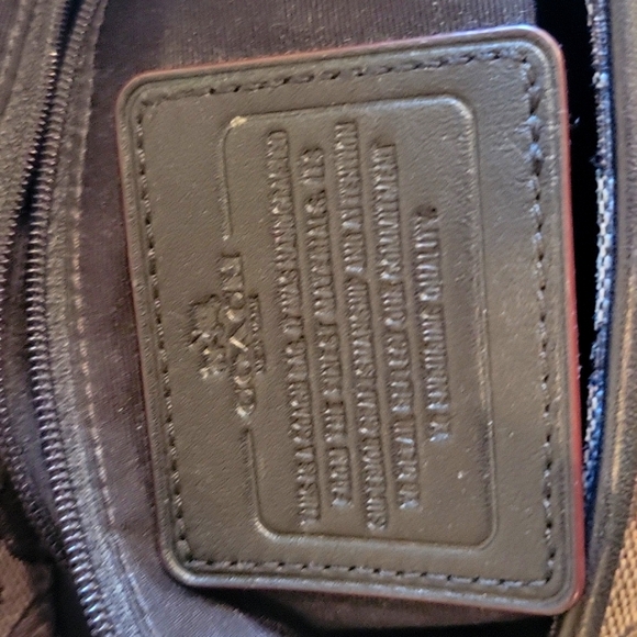 Coach large handbag silver hardware - Picture 10 of 14